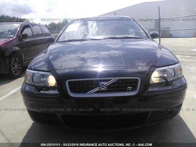 YV1RH527162505916 - 2006 VOLVO S60 R 黑色 照片 6