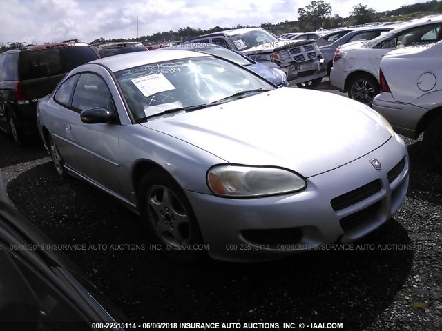 4B3AG42HX2E127807 - 2002 DODGE STRATUS SE SILVER photo 1