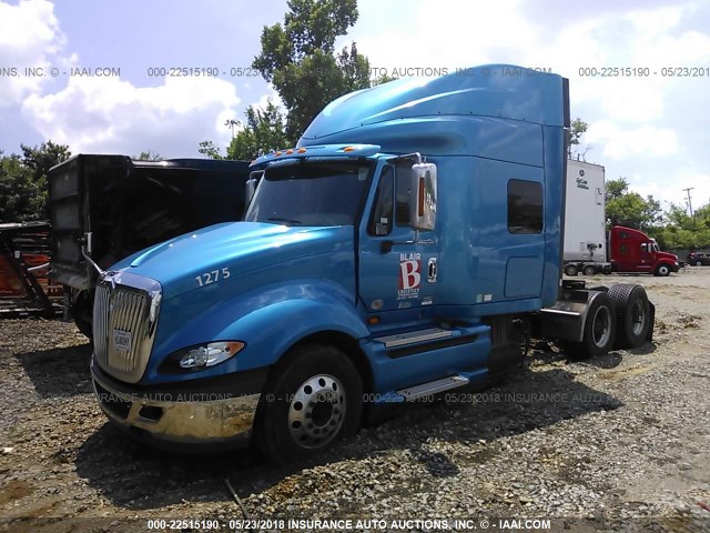 3HSDJSJR8CN448397 - 2012 INTERNATIONAL PROSTAR BLUE photo 2