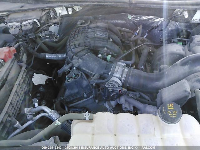 1FTEW1C89FKE18114 - 2015 FORD F150 SUPERCREW WHITE photo 10