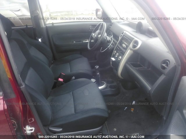 JTLKT334664122075 - 2006 TOYOTA SCION XB ბურგუნდია ფოტო 5