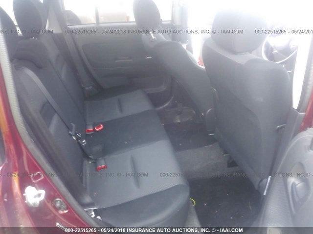 JTLKT334664122075 - 2006 TOYOTA SCION XB ბურგუნდია ფოტო 8