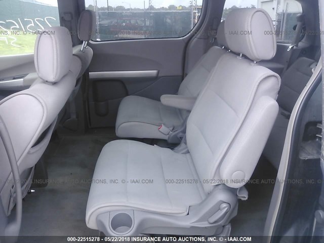 5N1BV28U87N134387 - 2007 NISSAN QUEST S/SE/SL GRAY photo 8