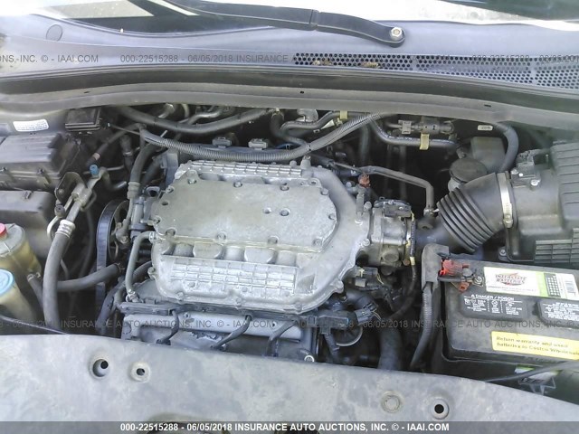 5FNRL38757B430510 - 2007 HONDA ODYSSEY EXL ნაცრისფერი ფოტო 10