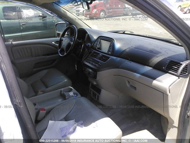 5FNRL38757B430510 - 2007 HONDA ODYSSEY EXL ნაცრისფერი ფოტო 5