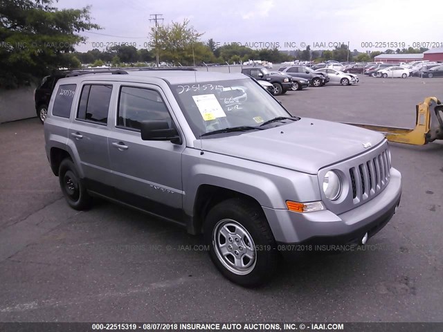 1C4NJRBBXGD777942 - 2016 JEEP PATRIOT SPORT GRAY photo 1