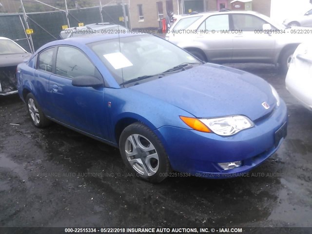 1G8AW12F84Z147687 - 2004 SATURN ION LEVEL 3 BLUE photo 1