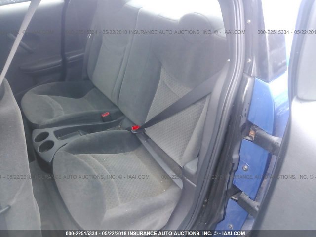 1G8AW12F84Z147687 - 2004 SATURN ION LEVEL 3 BLUE photo 8