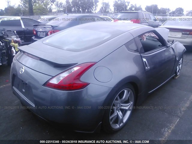 JN1AZ4EH2BM554249 - 2011 NISSAN 370Z TOURING/NISMO GRAY photo 4