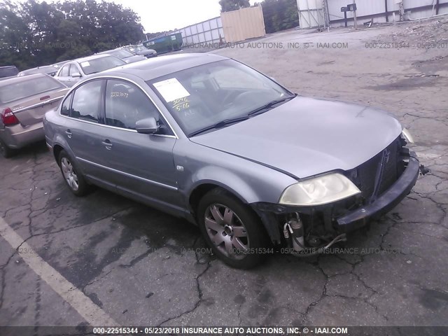 WVWRH63B91P281918 - 2001 VOLKSWAGEN PASSAT GLX 灰色 照片 1