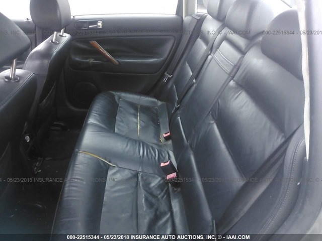 WVWRH63B91P281918 - 2001 VOLKSWAGEN PASSAT GLX 灰色 照片 8