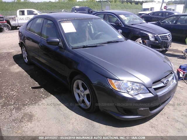 4S3BL616397215639 - 2009 SUBARU LEGACY 2.5I GRAY photo 1