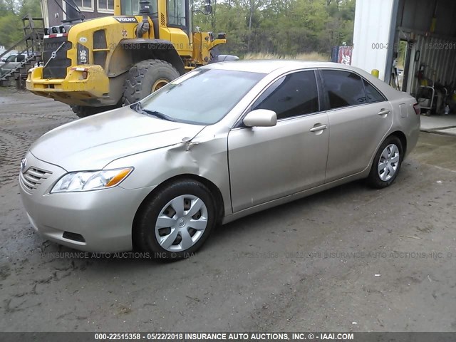 4T1BE46K17U544757 - 2007 TOYOTA CAMRY NEW GENERATION CE/LE/XLE/SE TAN photo 2