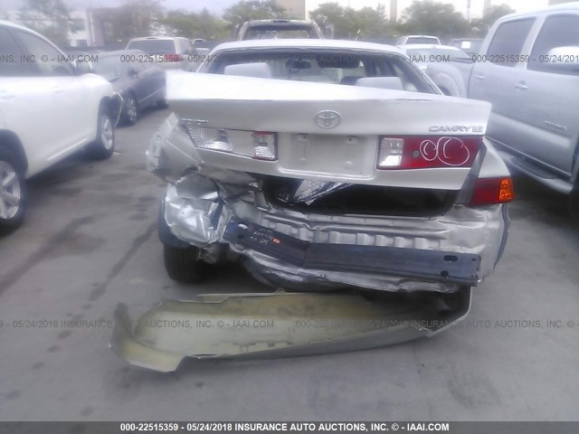 4T1BG22K9YU653540 - 2000 TOYOTA CAMRY CE/LE/XLE SILVER photo 6