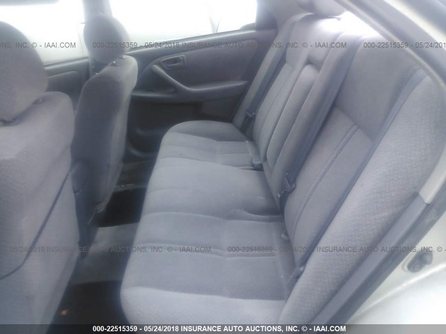 4T1BG22K9YU653540 - 2000 TOYOTA CAMRY CE/LE/XLE SILVER photo 8