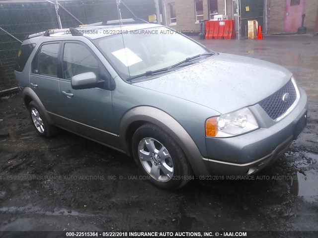 1FMZK02167GA09550 - 2007 FORD FREESTYLE SEL GREEN photo 1