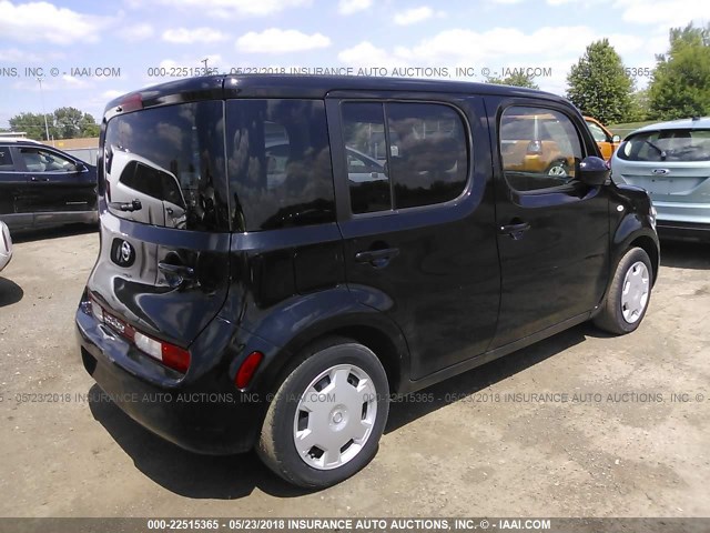 JN8AZ28R29T110959 - 2009 NISSAN CUBE S/SL BLACK photo 4