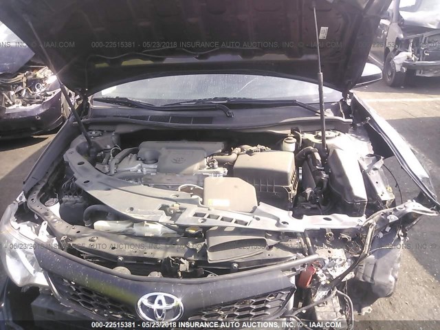 4T1BF1FK7DU221319 - 2013 TOYOTA CAMRY L/SE/LE/XLE 黑色 照片 10