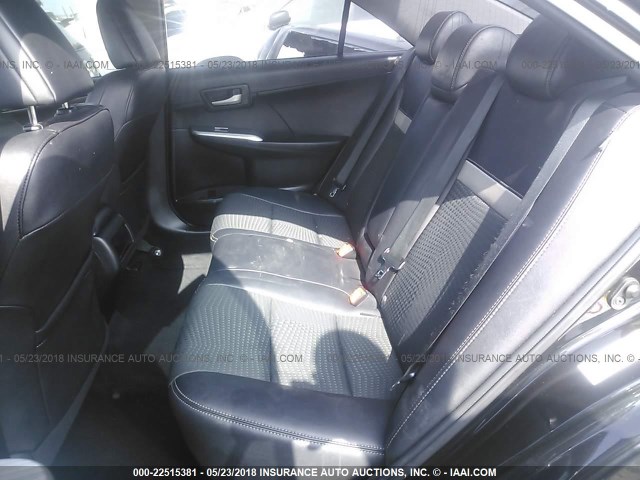 4T1BF1FK7DU221319 - 2013 TOYOTA CAMRY L/SE/LE/XLE 黑色 照片 8