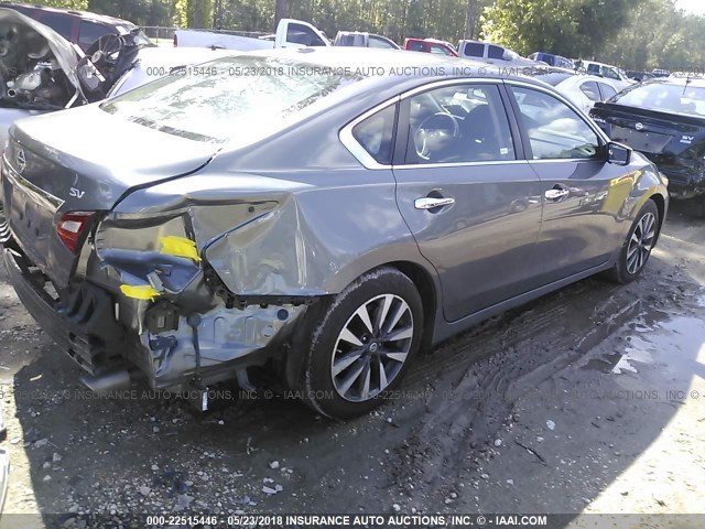 1N4AL3AP8HC165285 - 2017 NISSAN ALTIMA 2.5/S/SV/SL/SR GRAY photo 4