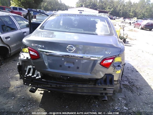 1N4AL3AP8HC165285 - 2017 NISSAN ALTIMA 2.5/S/SV/SL/SR GRAY photo 6