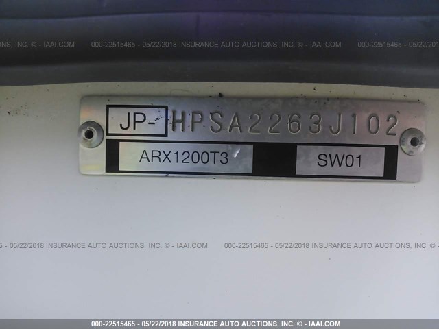 HPSA2263J102 - 2002 HONDA F12X  Unknown photo 9