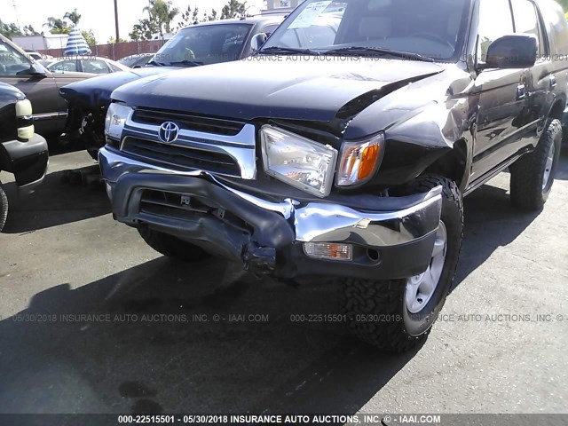 JT3HN86R529078348 - 2002 TOYOTA 4RUNNER SR5 BLACK photo 6