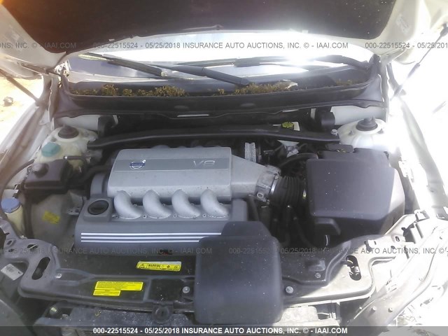 YV1CZ852351209885 - 2005 VOLVO XC90 V8 WHITE photo 10