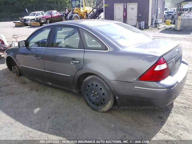 1FAHP27156G114509 - 2006 FORD FIVE HUNDRED SEL GRAY photo 3