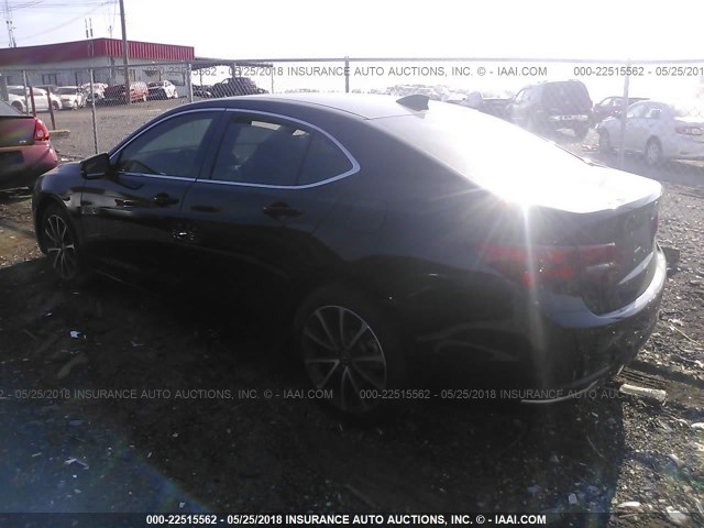19UUB2F56GA001377 - 2016 ACURA TLX TECH BLACK photo 3