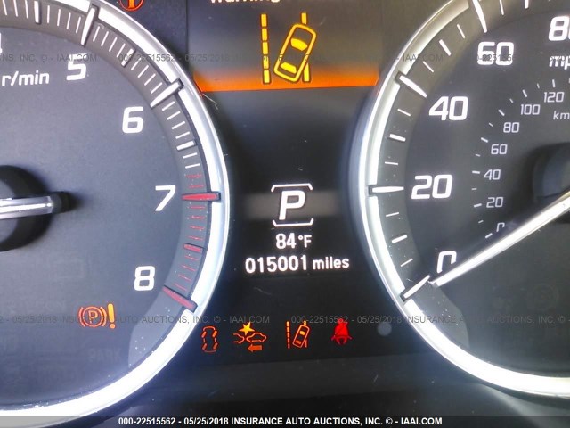 19UUB2F56GA001377 - 2016 ACURA TLX TECH BLACK photo 7