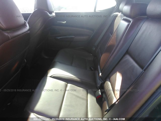 19UUB2F56GA001377 - 2016 ACURA TLX TECH BLACK photo 8