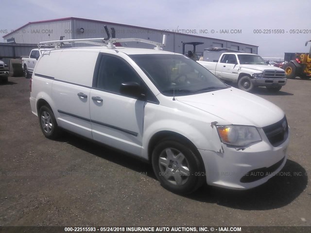 2C4RDGAGXCR352786 - 2012 DODGE RAM VAN WHITE photo 1