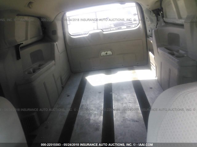 2C4RDGAGXCR352786 - 2012 DODGE RAM VAN WHITE photo 8