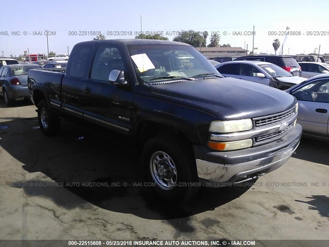 1GCGK29UXXE206935 - 1999 CHEVROLET SILVERADO K2500 BLACK photo 1