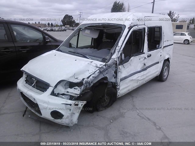 NM0LS6BN9DT174413 - 2013 FORD TRANSIT CONNECT XLT WHITE photo 2