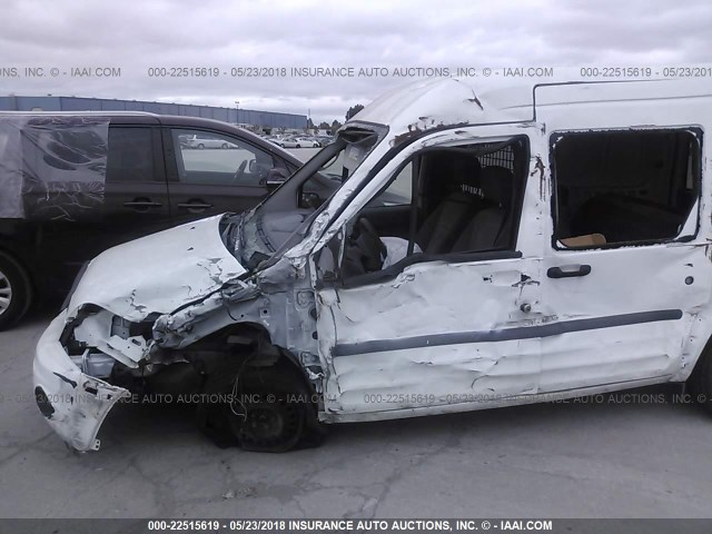 NM0LS6BN9DT174413 - 2013 FORD TRANSIT CONNECT XLT WHITE photo 6