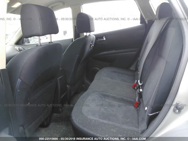 JN8AS5MV3EW708513 - 2014 NISSAN ROGUE SELECT S GRAY photo 8