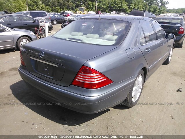 WDBNF67J76A477371 - 2006 MERCEDES-BENZ S 350 GRAY photo 4