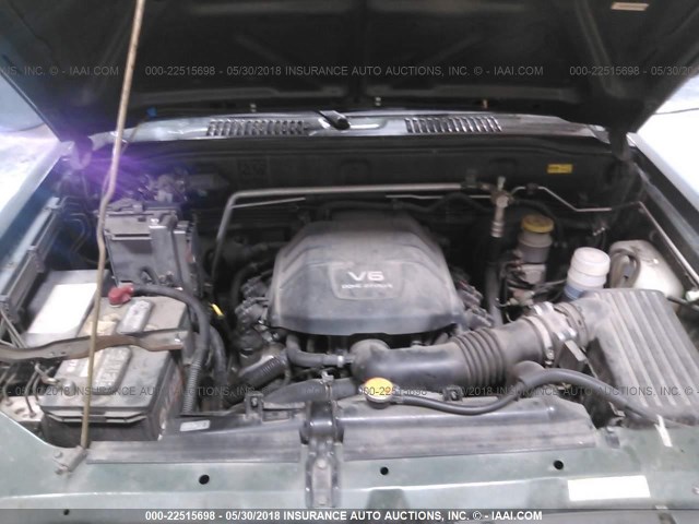 JACDJ58X227J08108 - 2002 ISUZU TROOPER S/LS/LIMITED 绿色 照片 10