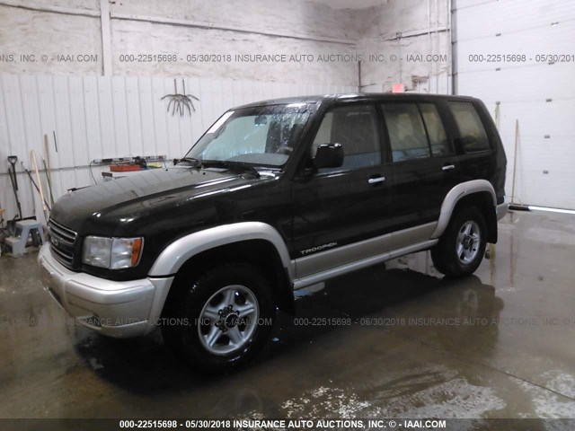 JACDJ58X227J08108 - 2002 ISUZU TROOPER S/LS/LIMITED 绿色 照片 2