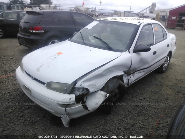 1Y1SK5369RZ058967 - 1994 GEO PRIZM LSI WHITE photo 2