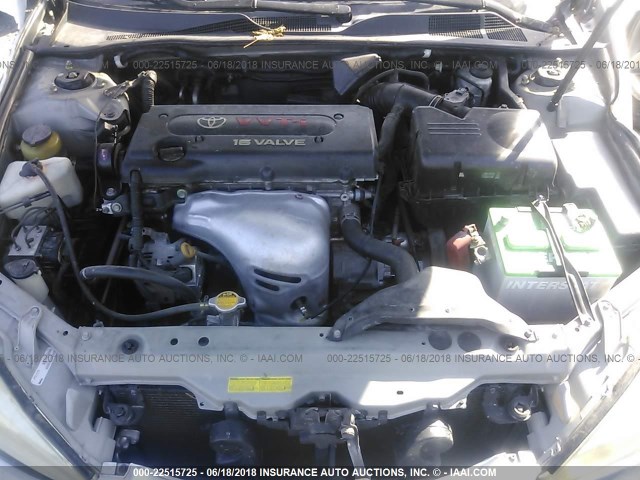 4T1BE32K13U750767 - 2003 TOYOTA CAMRY LE/XLE/SE 银色 照片 10