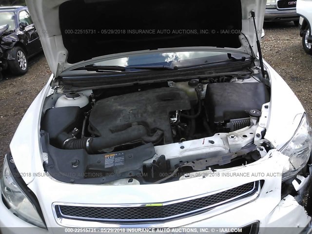 1G1ZC5EU2BF113030 - 2011 CHEVROLET MALIBU 1LT 白色 照片 10