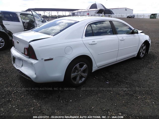 1G1ZC5EU2BF113030 - 2011 CHEVROLET MALIBU 1LT 白色 照片 4