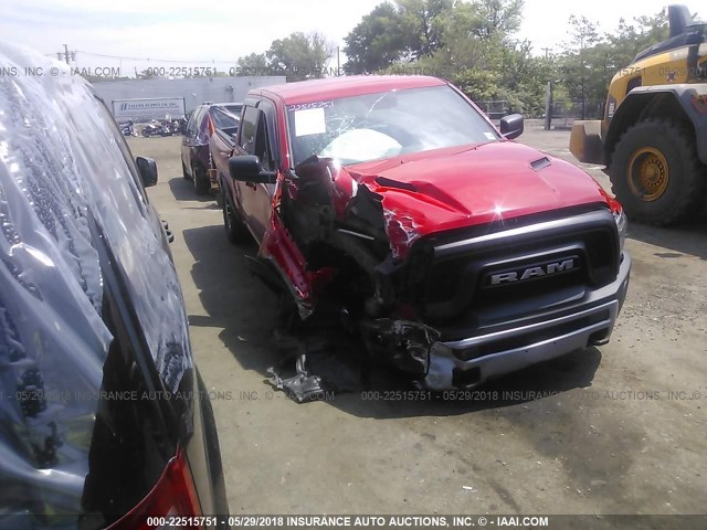 1C6RR7YT3GS106128 - 2016 RAM 1500 REBEL RED photo 1