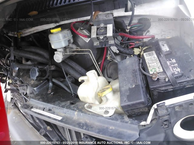 2B7LB31ZX2K111498 - 2002 DODGE RAM VAN B3500 WHITE photo 10