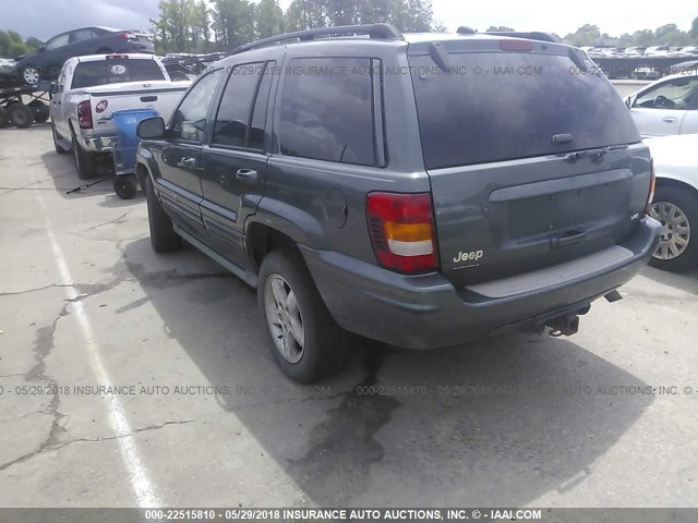 1J8GW68J43C501658 - 2003 JEEP GRAND CHEROKEE OVERLAND GREEN photo 3