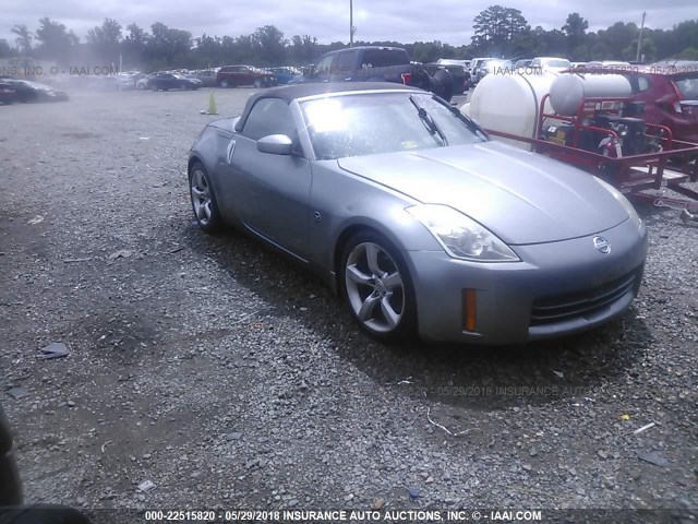 JN1AZ36A76M480652 - 2006 NISSAN 350Z ROADSTER GRAY photo 1