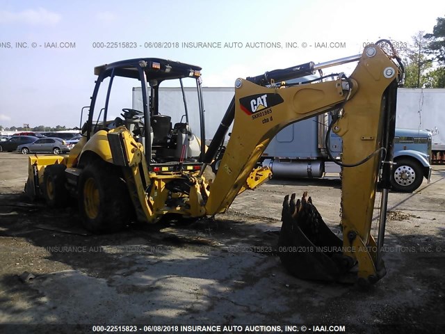 CAT0420FKSKR01865 - 2014 CATERPILLAR 420FST  YELLOW photo 3